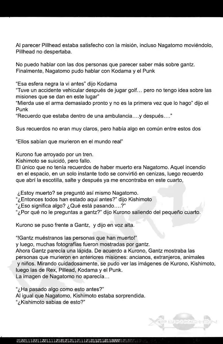 Gantz Exa (Novela) capítulo 8, página 5