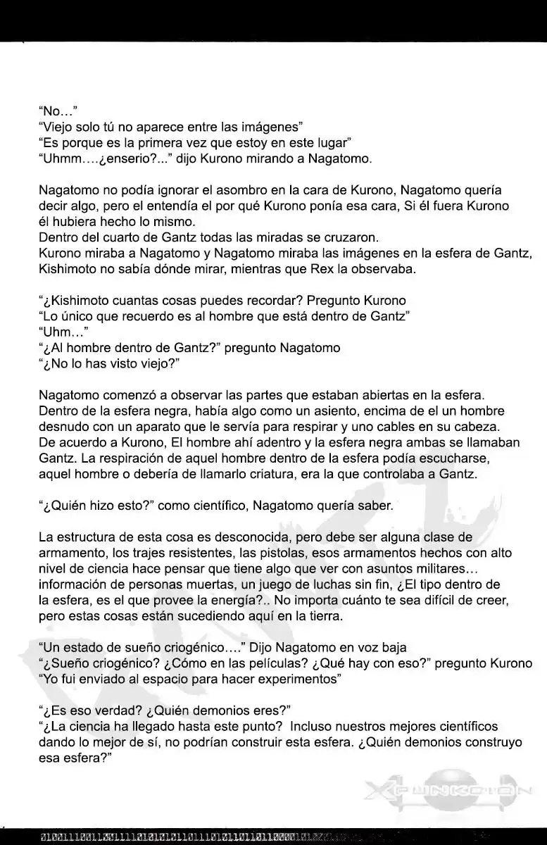 Gantz Exa (Novela) capítulo 8, página 6