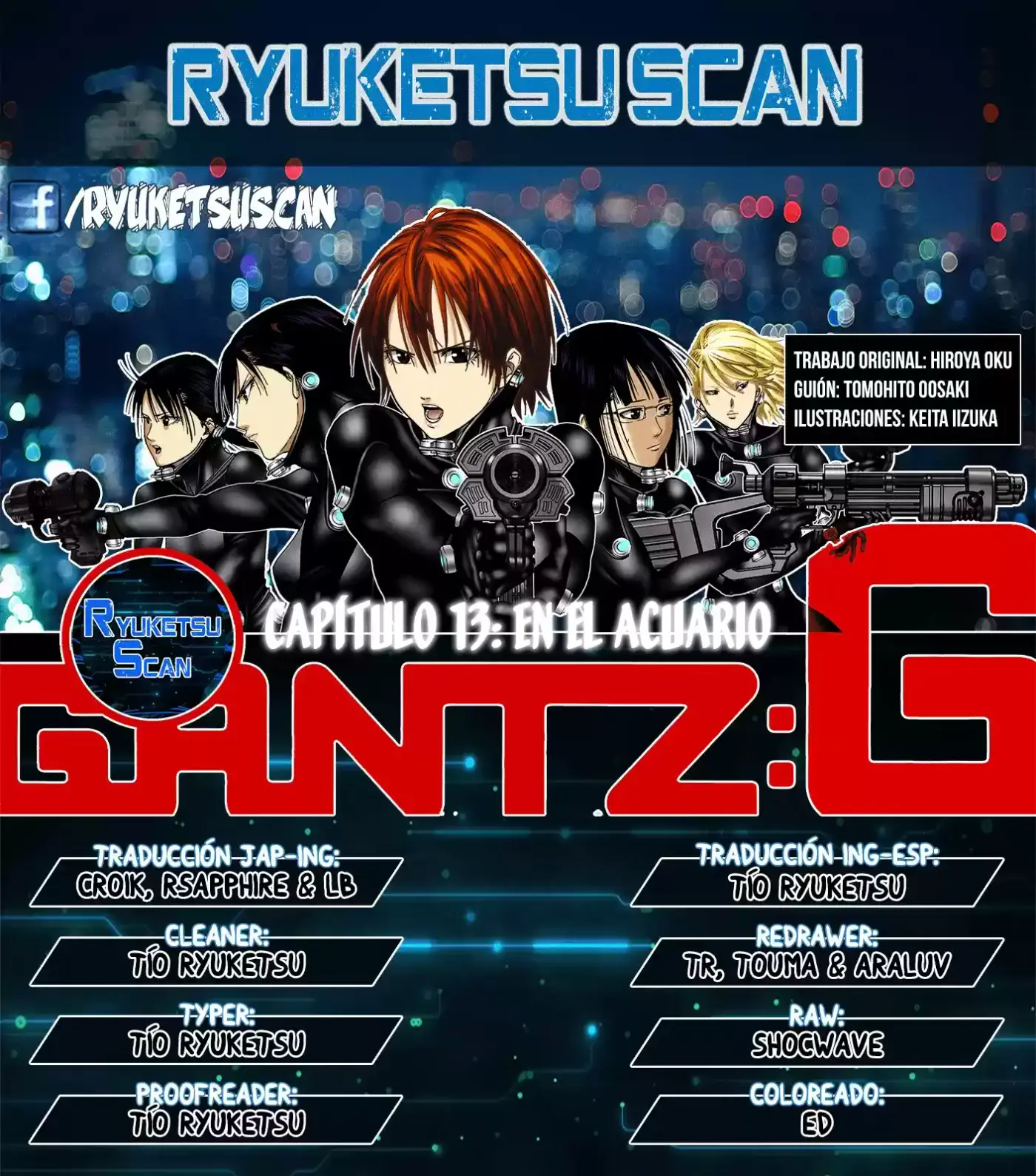 Gantz: G capítulo 13, página 1