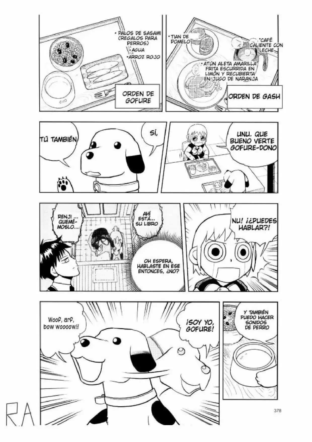 Gash Café capítulo 1, página 3