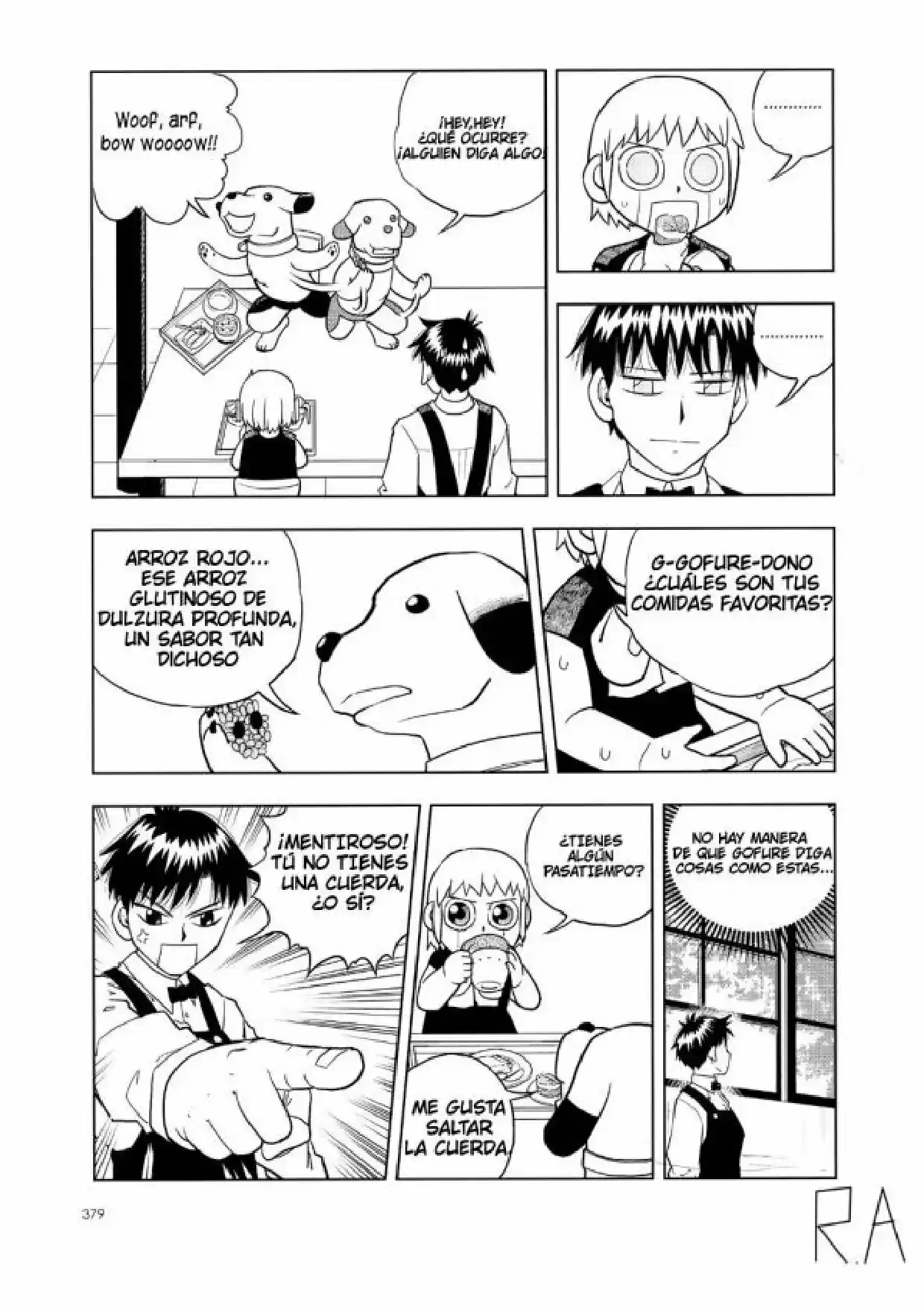 Gash Café capítulo 1, página 4