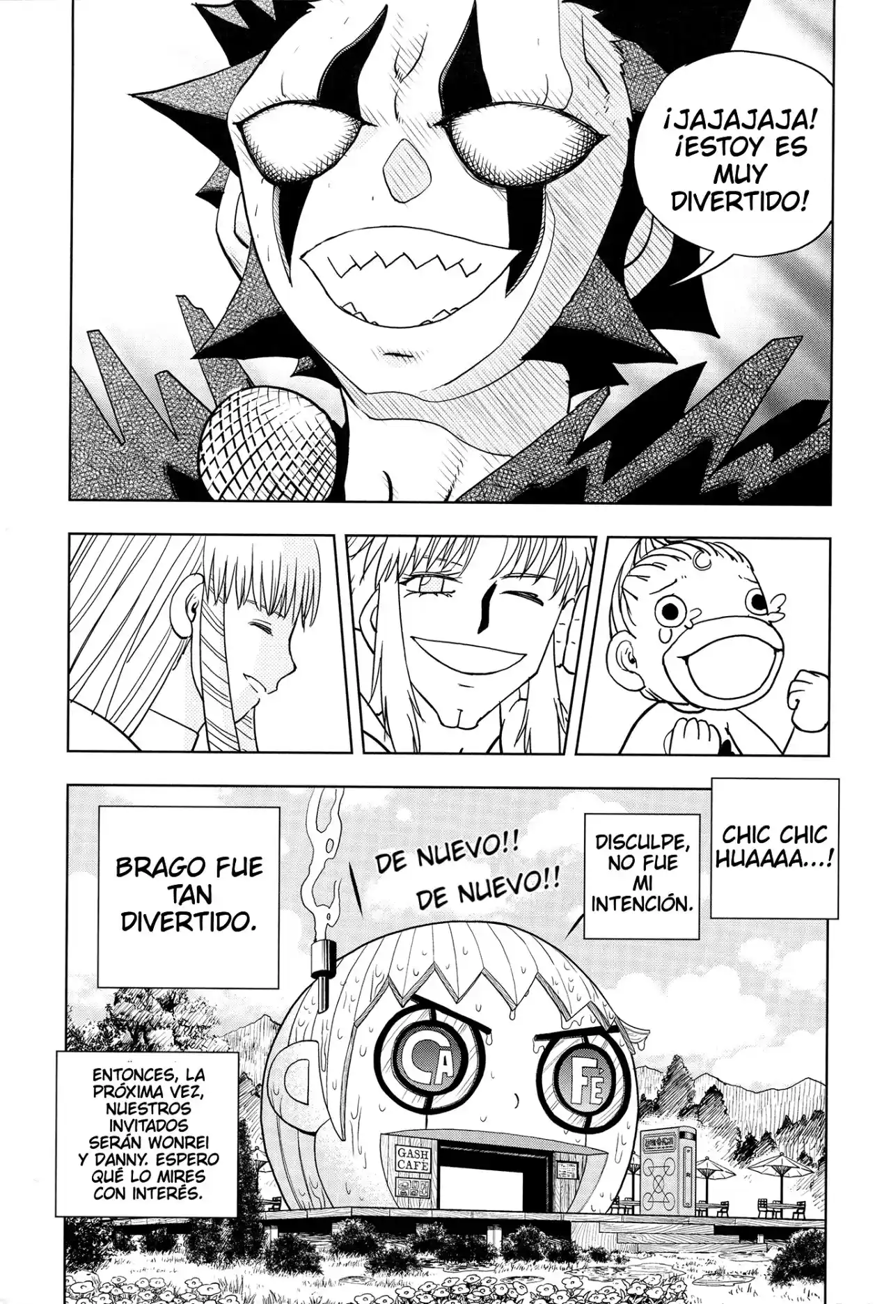 Gash Café capítulo 3, página 9