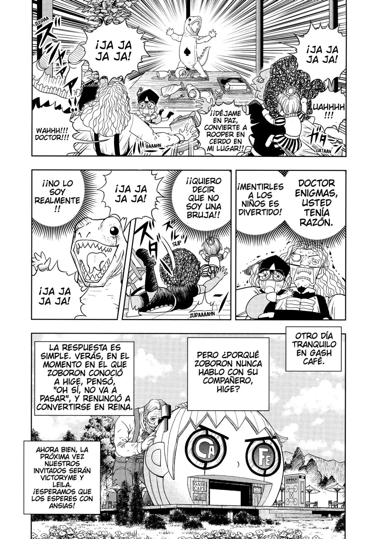 Gash Café capítulo 5, página 9