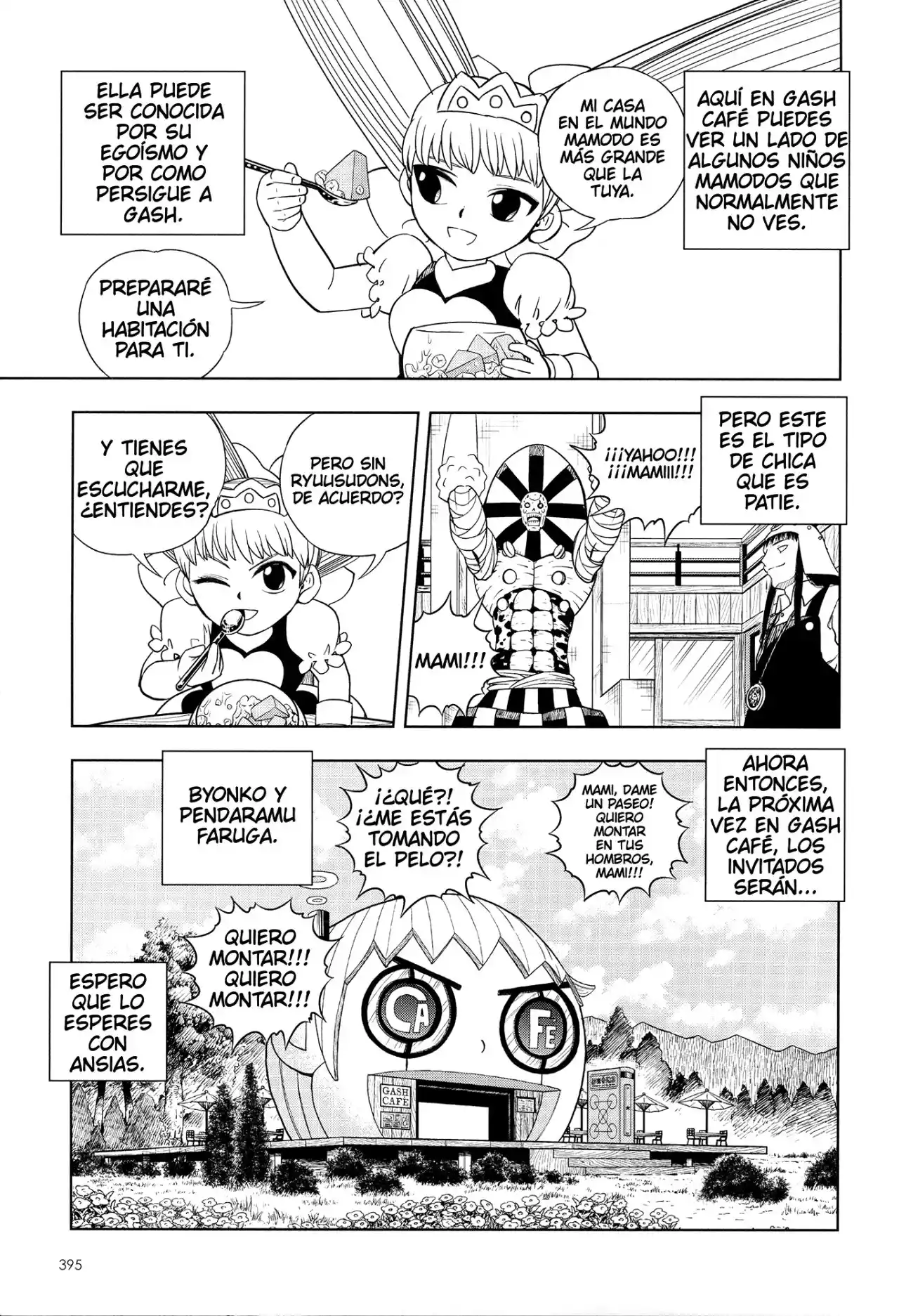 Gash Café capítulo 7, página 9