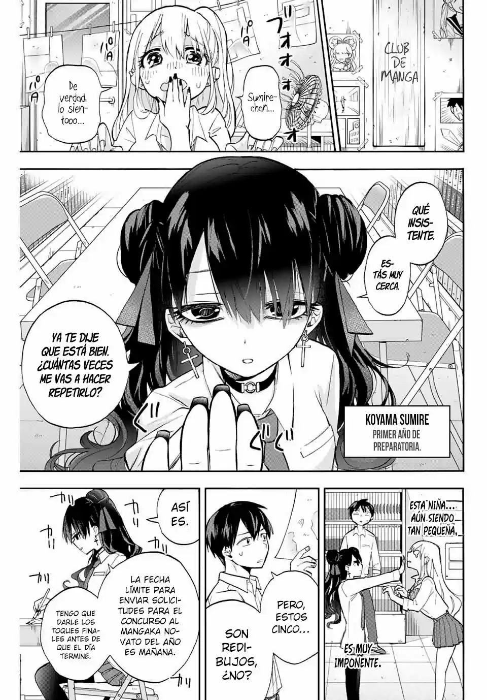 Gemelas Hanazono capítulo 8, página 6