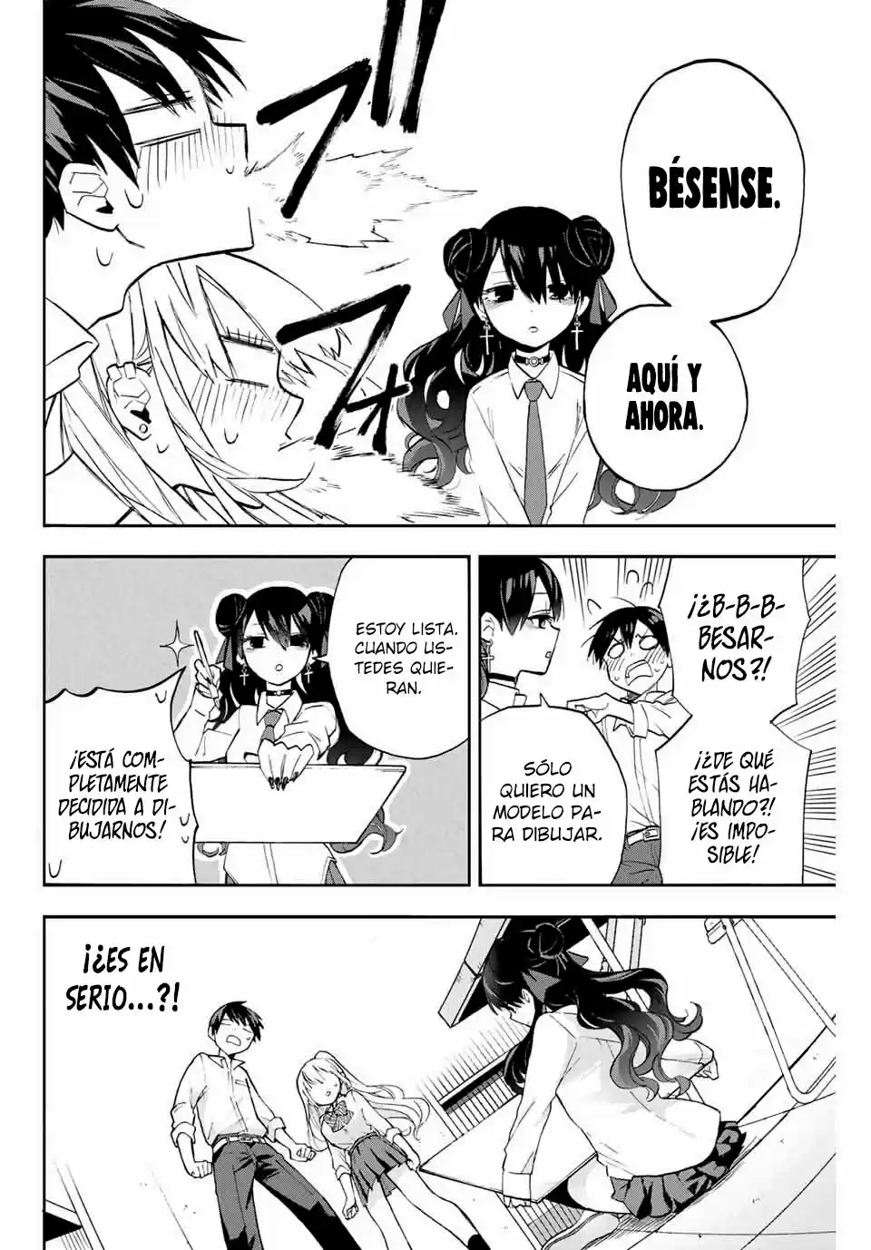 Gemelas Hanazono capítulo 8, página 16