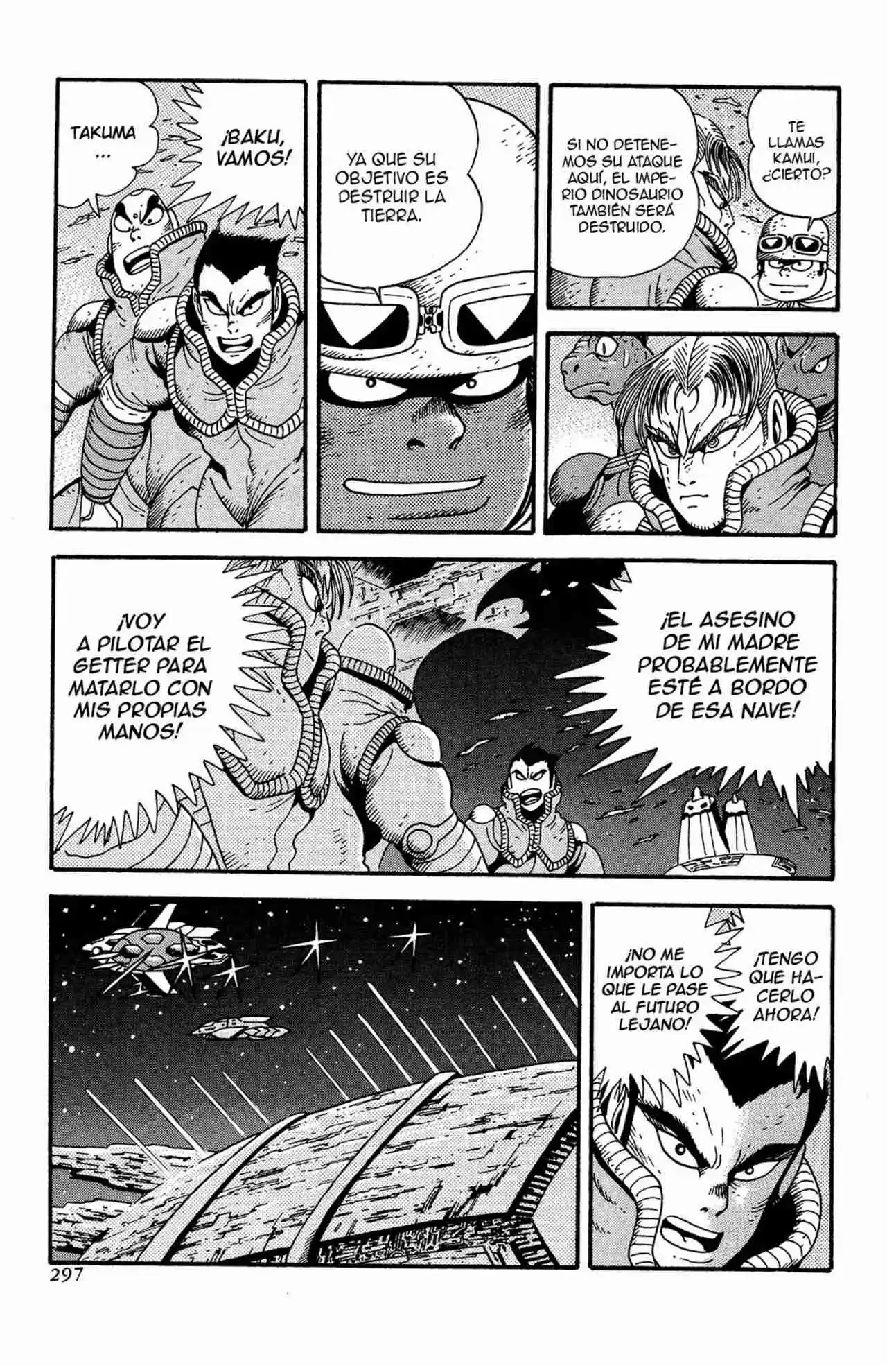 Getter Robo Arc capítulo 13, página 34