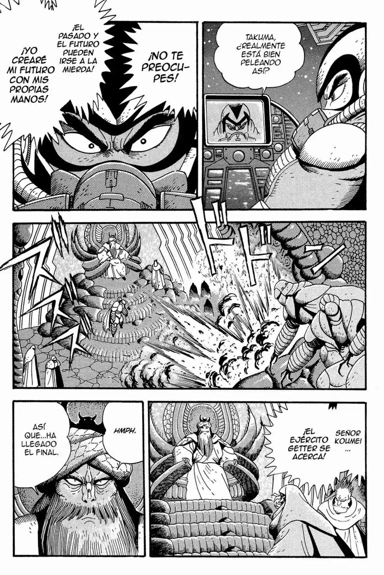 Getter Robo Arc capítulo 13, página 36