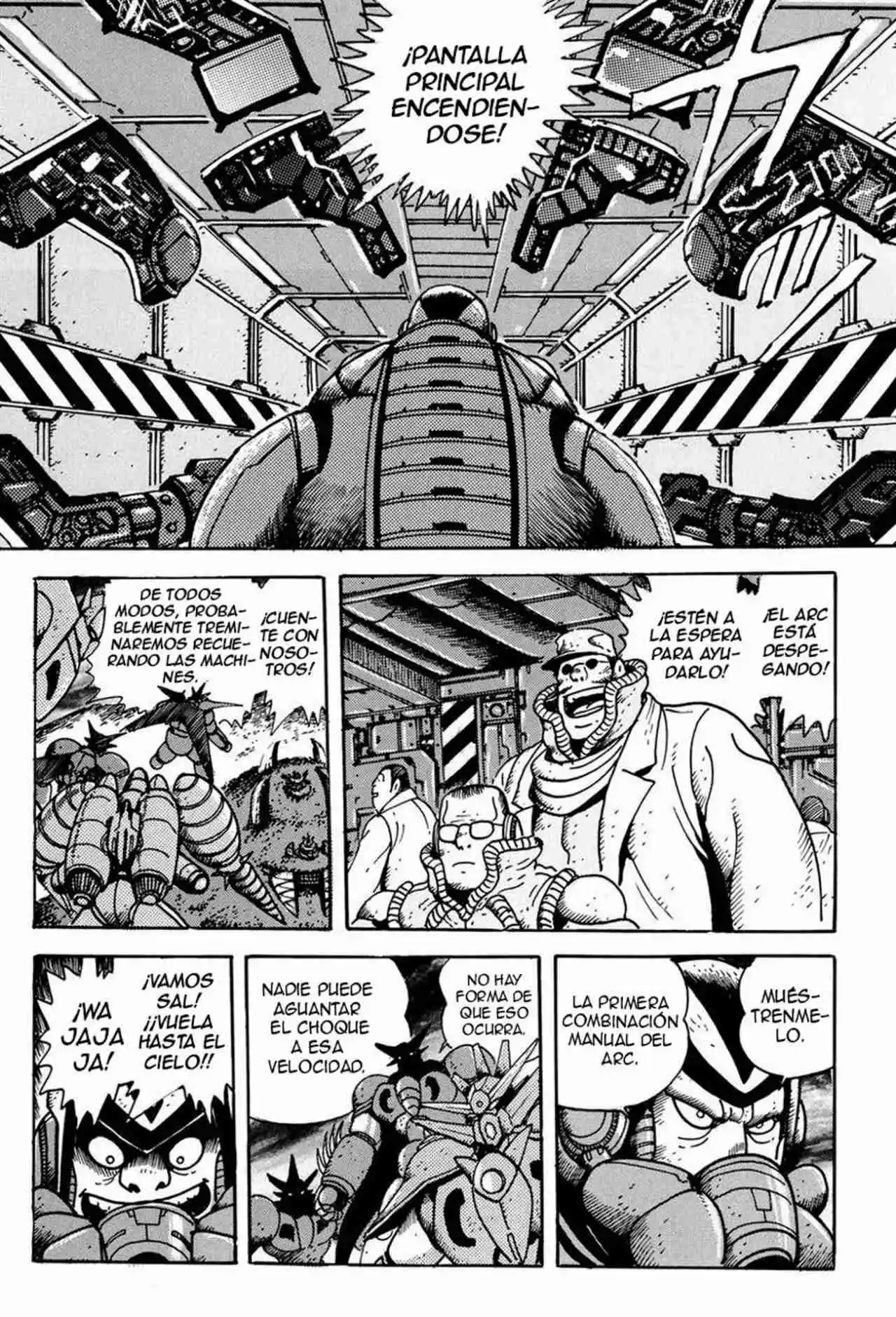 Getter Robo Arc capítulo 2, página 40