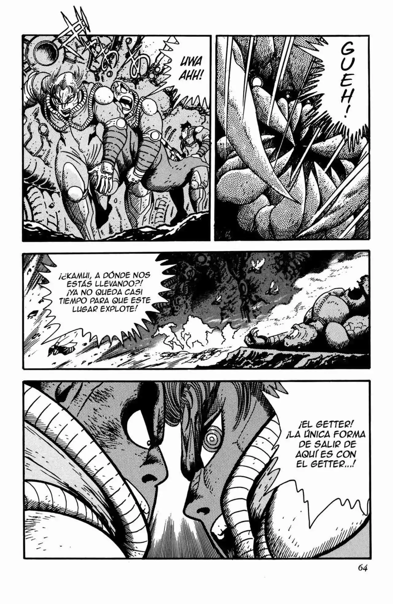 Getter Robo Arc capítulo 8, página 14