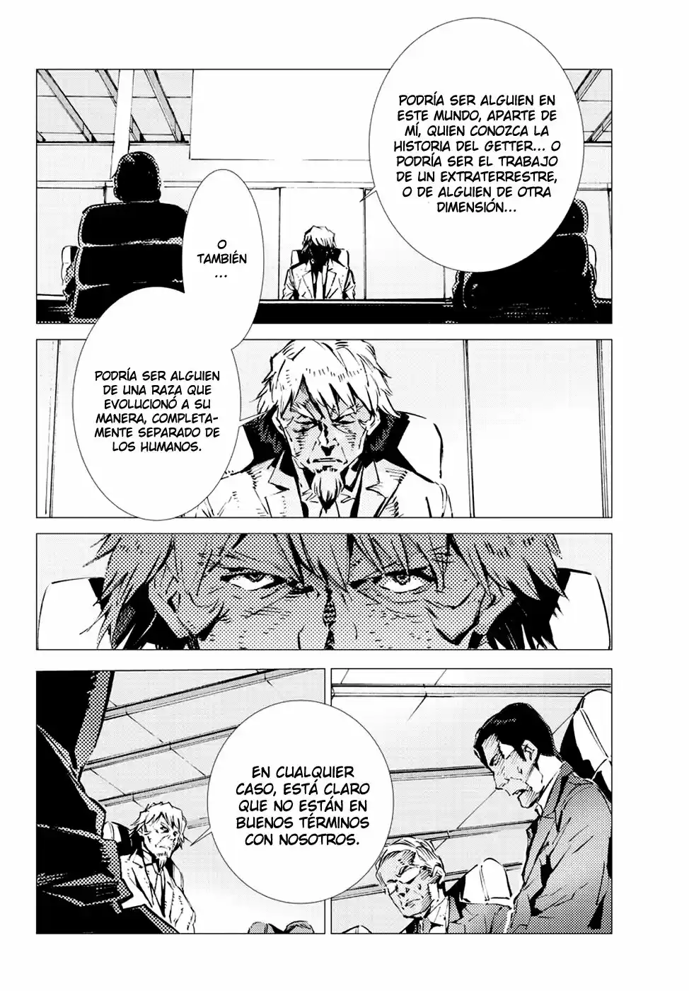 Getter Robo Devolution capítulo 10, página 7