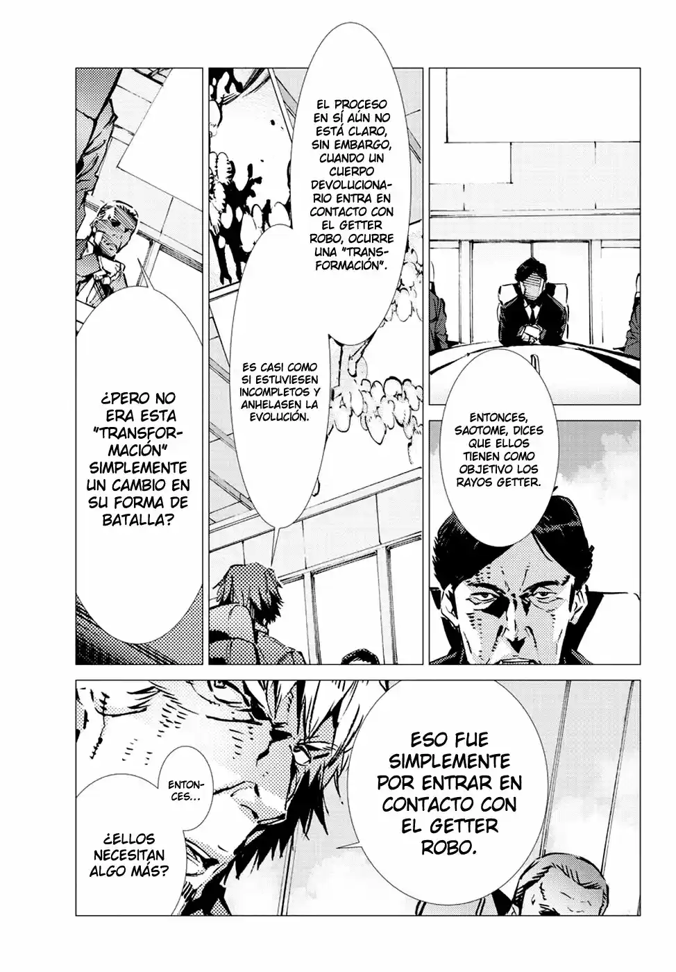 Getter Robo Devolution capítulo 10, página 8