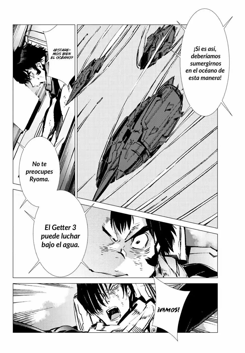 Getter Robo Devolution capítulo 10, página 27