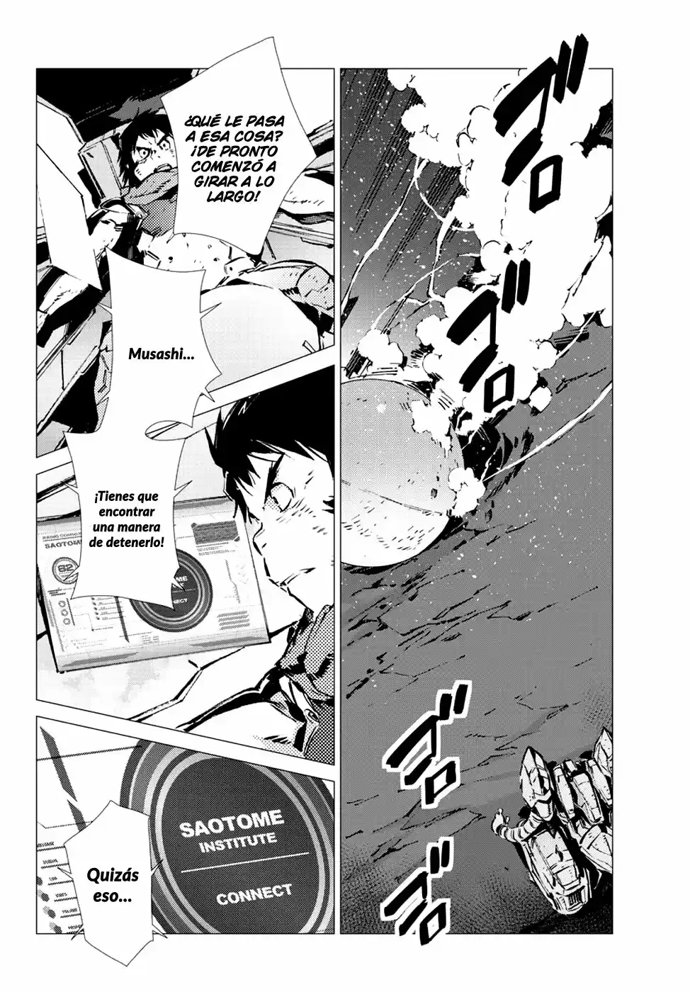 Getter Robo Devolution capítulo 11, página 9