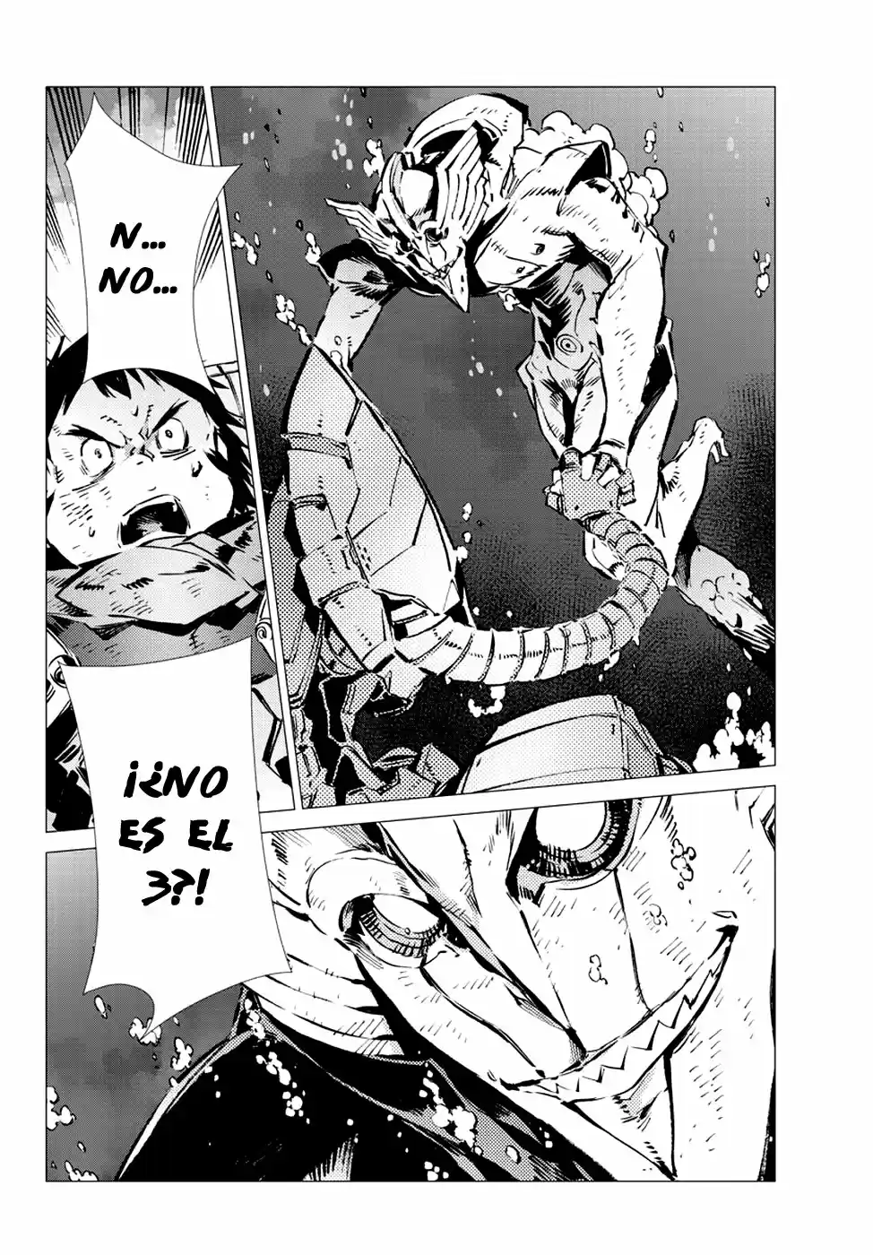 Getter Robo Devolution capítulo 11, página 13