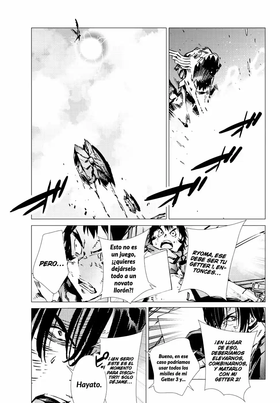 Getter Robo Devolution capítulo 11, página 26