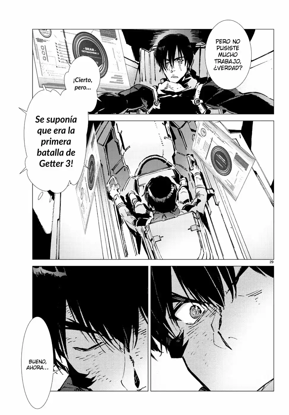 Getter Robo Devolution capítulo 12, página 29