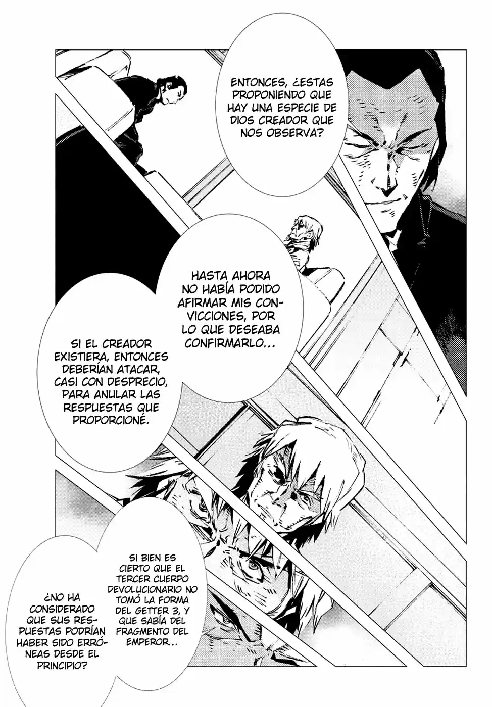 Getter Robo Devolution capítulo 13, página 23