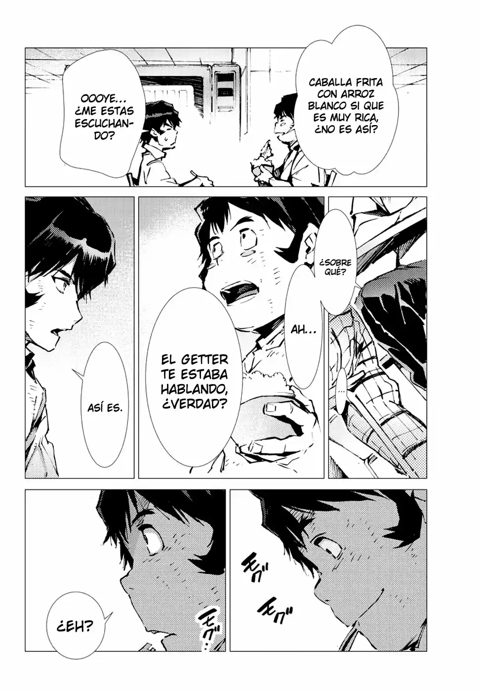 Getter Robo Devolution capítulo 14, página 4