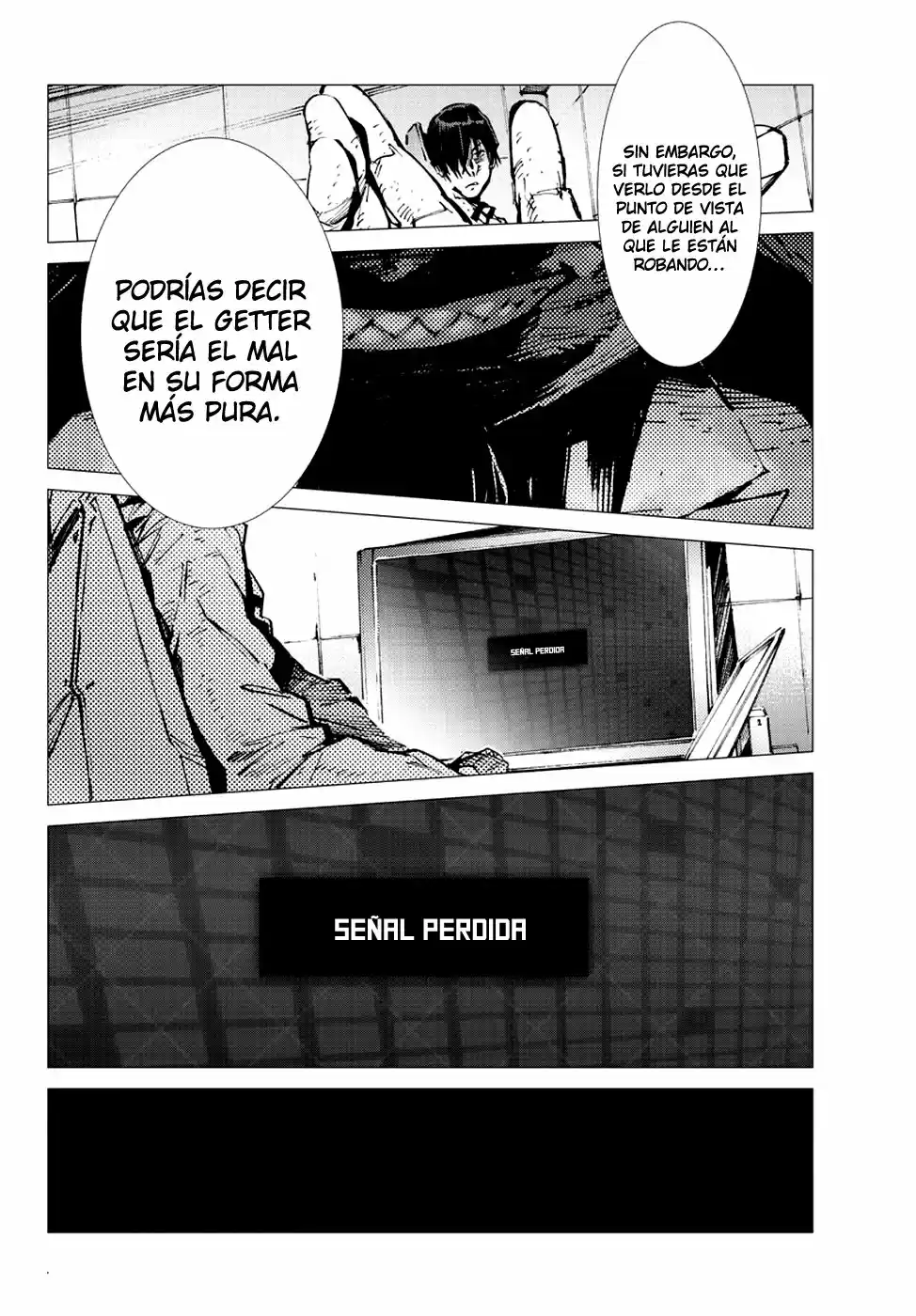 Getter Robo Devolution capítulo 14, página 21