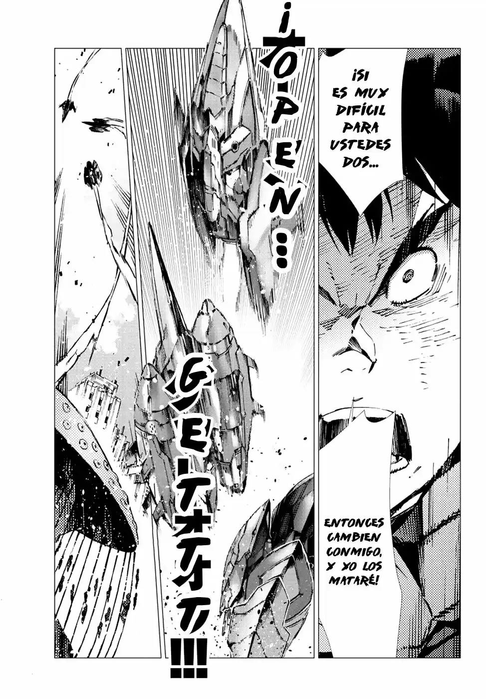 Getter Robo Devolution capítulo 16, página 12