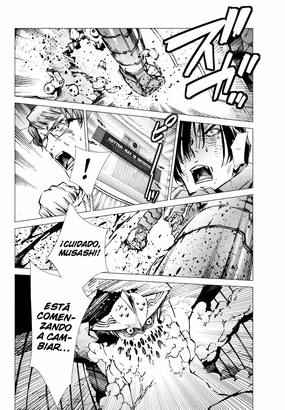 Getter Robo Devolution capítulo 16, página 17