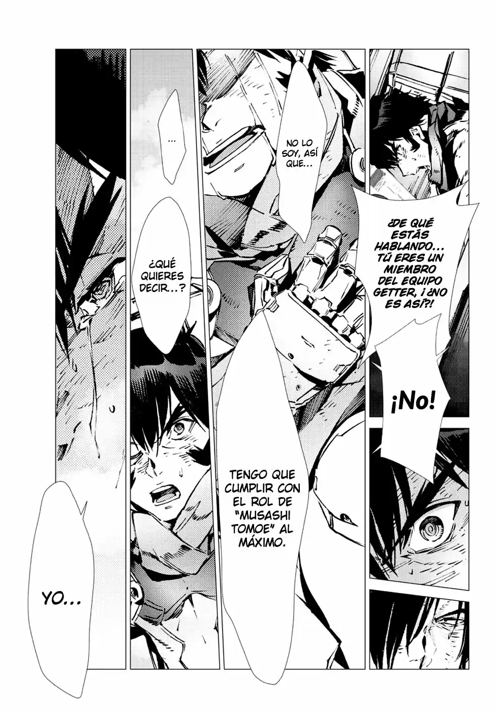 Getter Robo Devolution capítulo 16, página 23