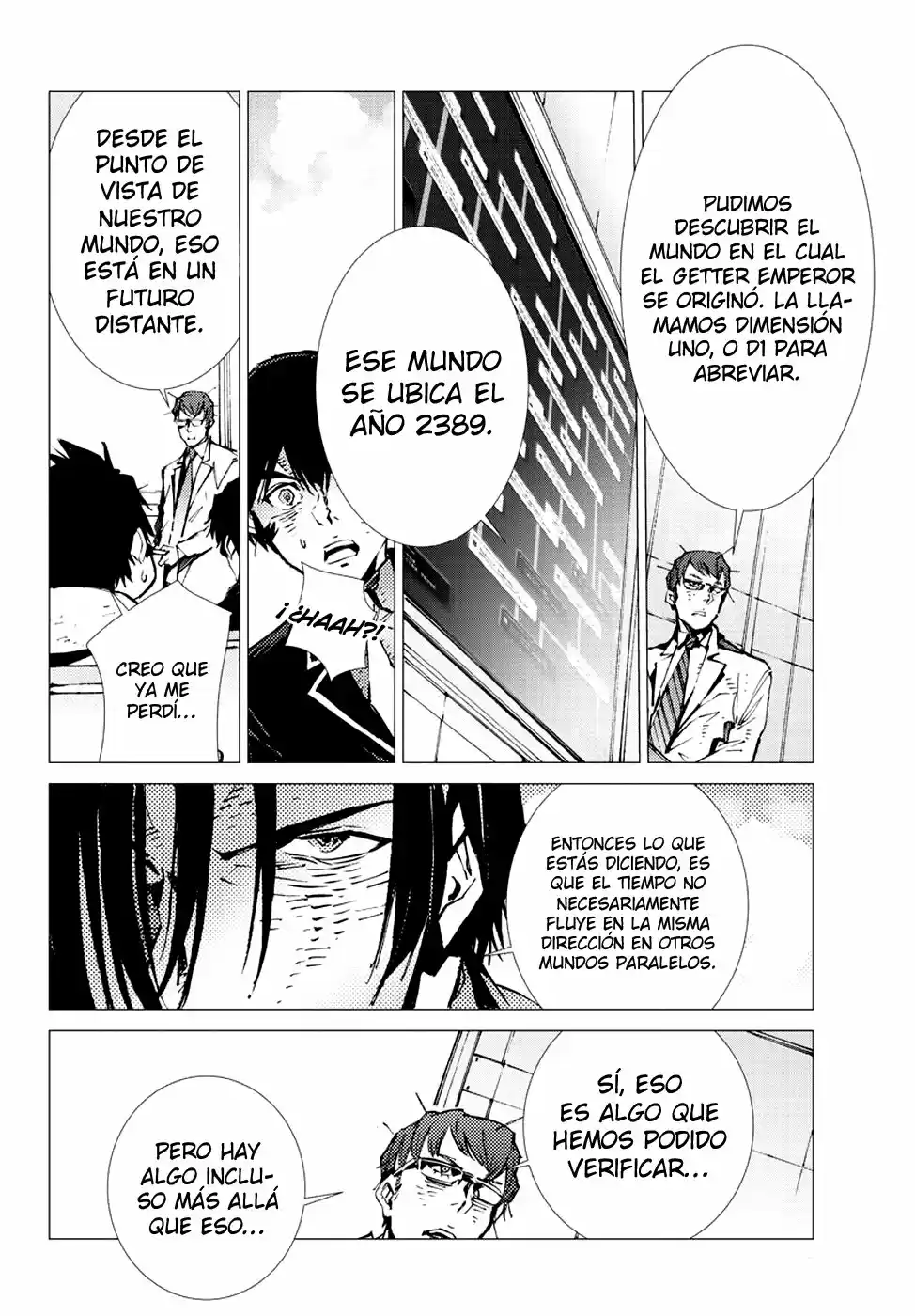 Getter Robo Devolution capítulo 18, página 13