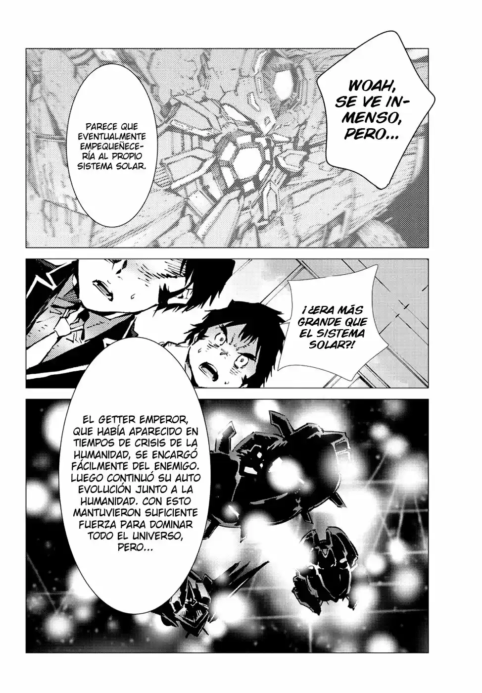 Getter Robo Devolution capítulo 18, página 20