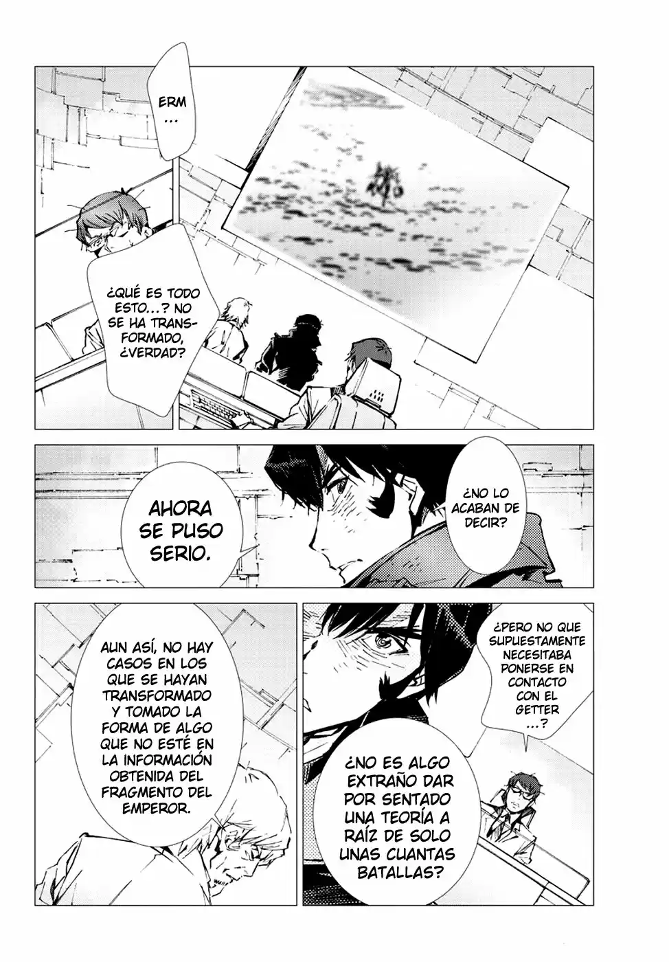 Getter Robo Devolution capítulo 19, página 7