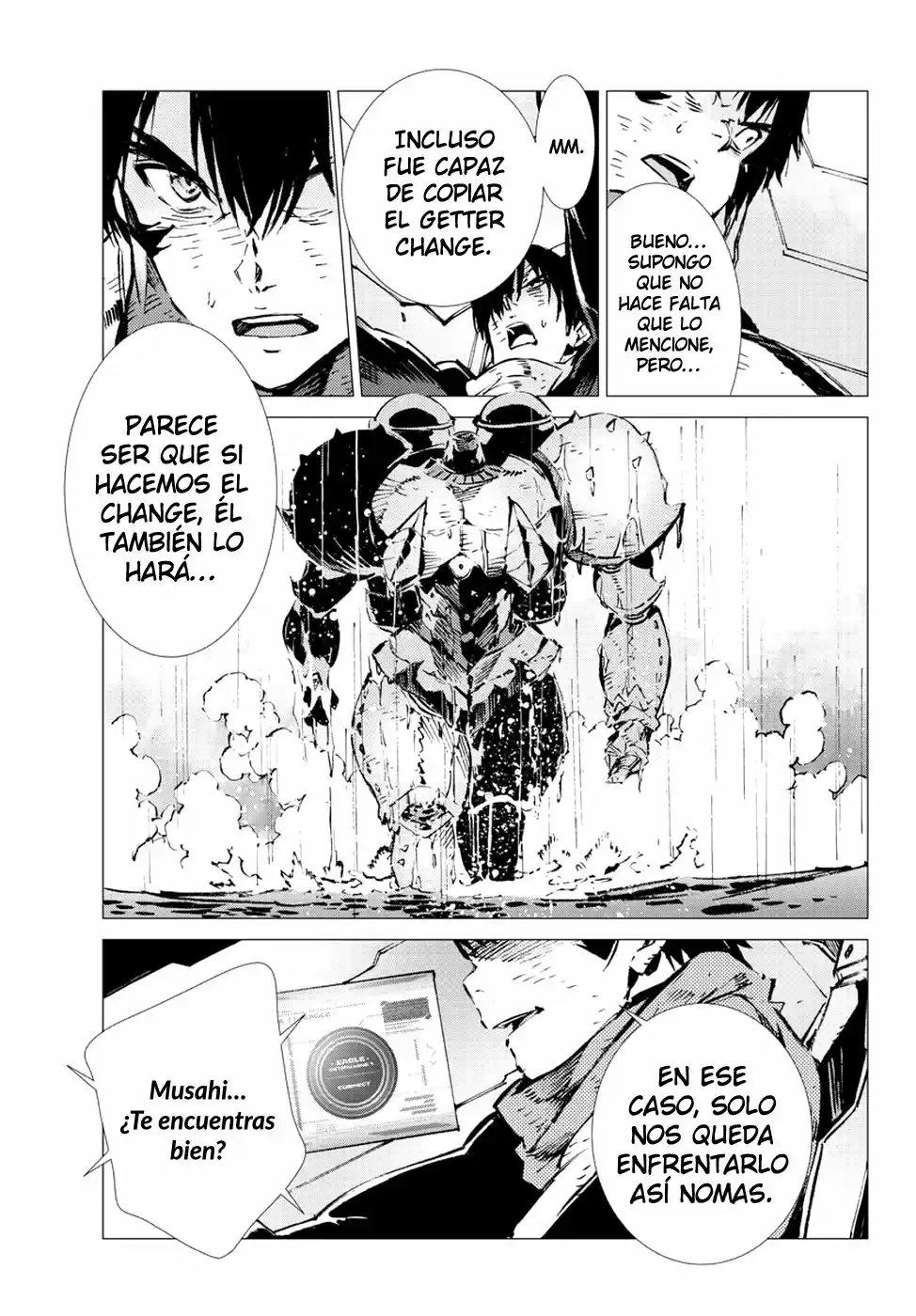 Getter Robo Devolution capítulo 20, página 4