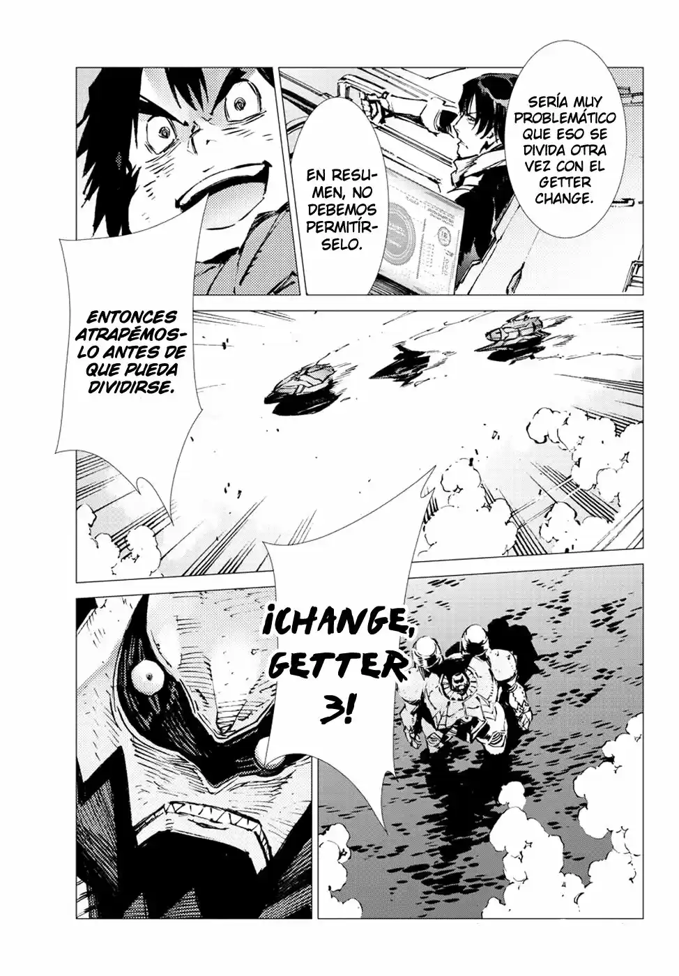 Getter Robo Devolution capítulo 20, página 6