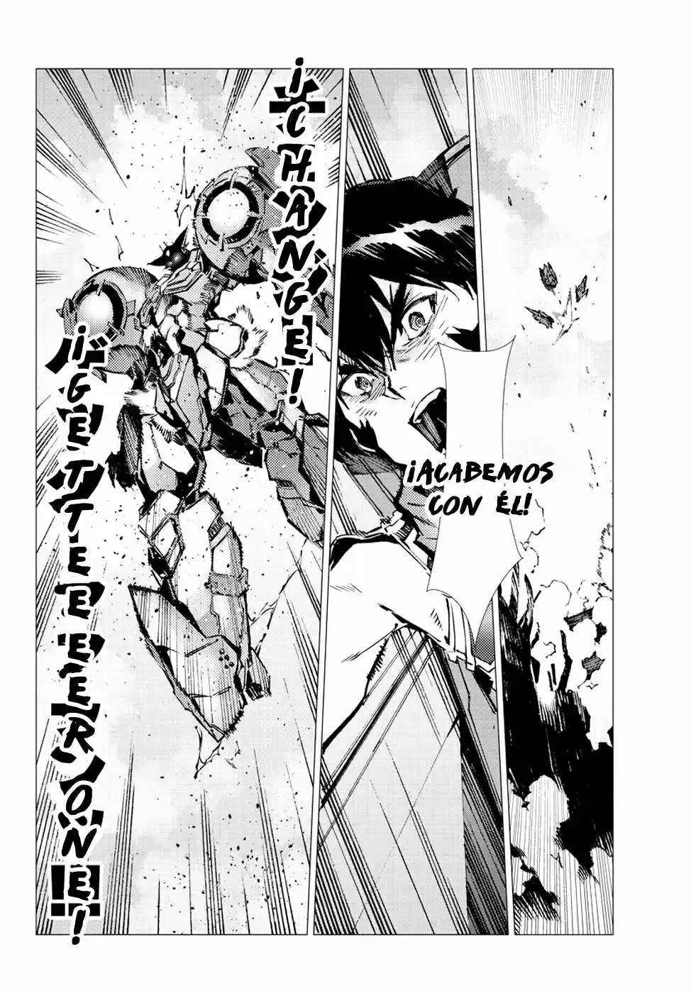 Getter Robo Devolution capítulo 20, página 16