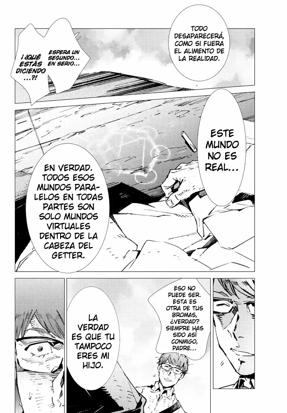 Getter Robo Devolution capítulo 22, página 24