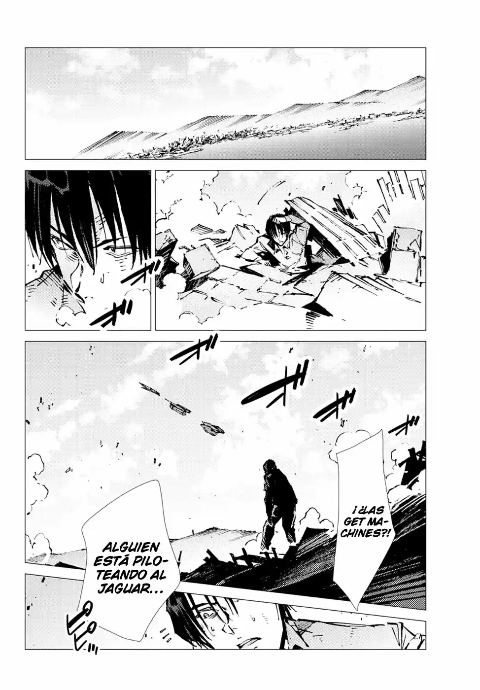 Getter Robo Devolution capítulo 24, página 3