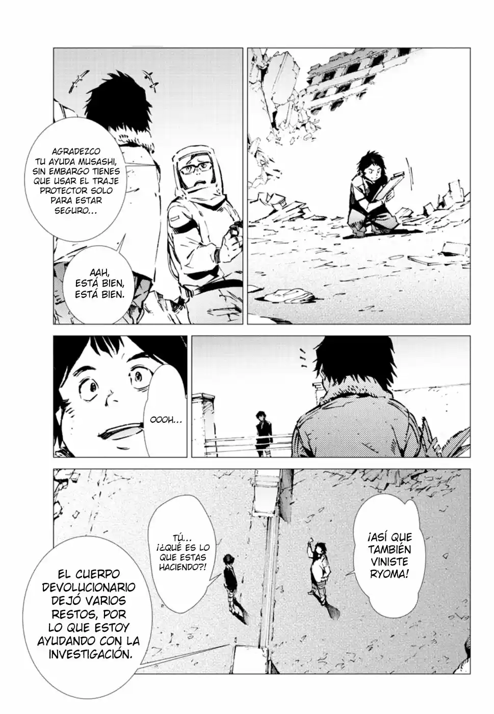 Getter Robo Devolution capítulo 6, página 12