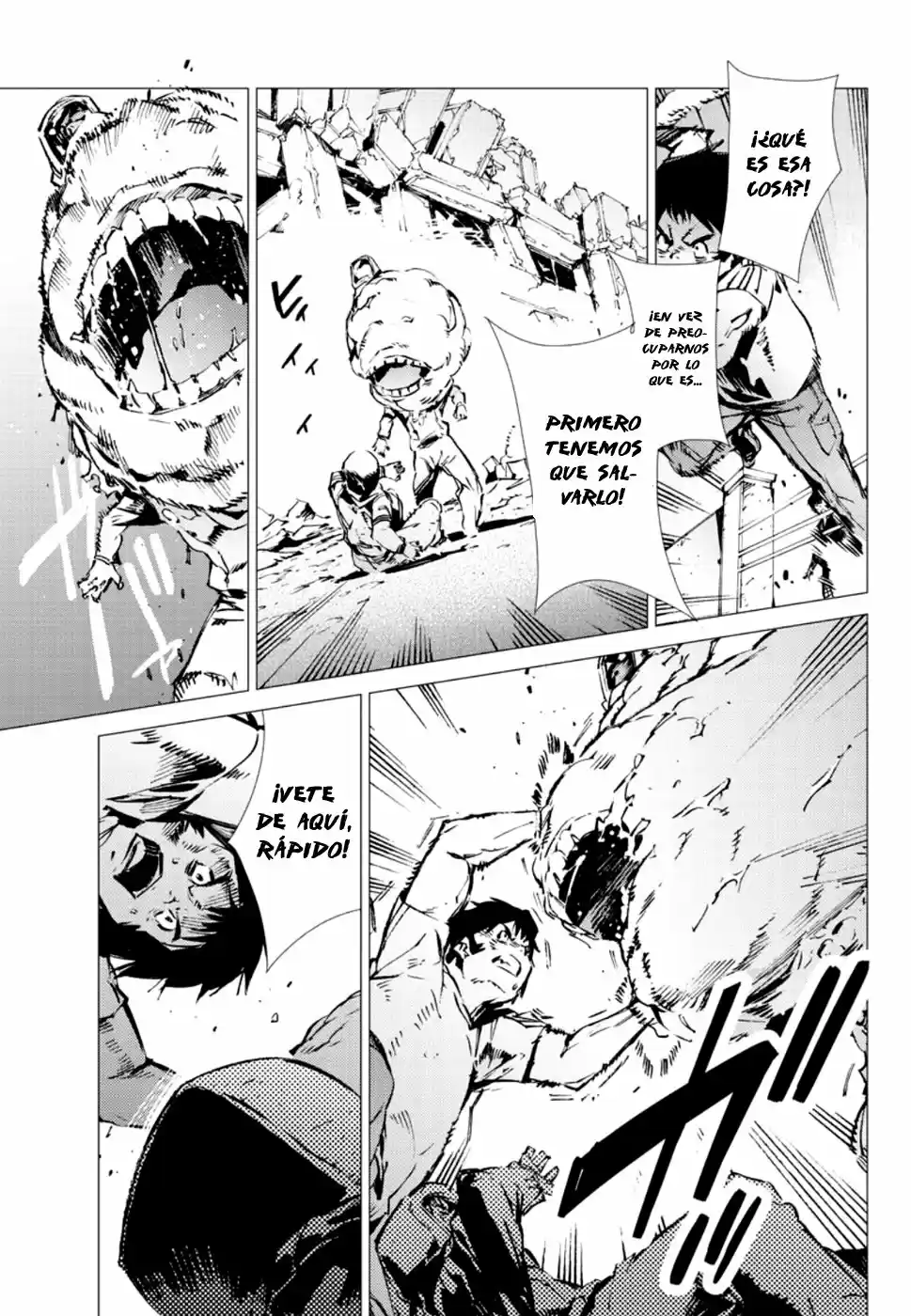 Getter Robo Devolution capítulo 6, página 18