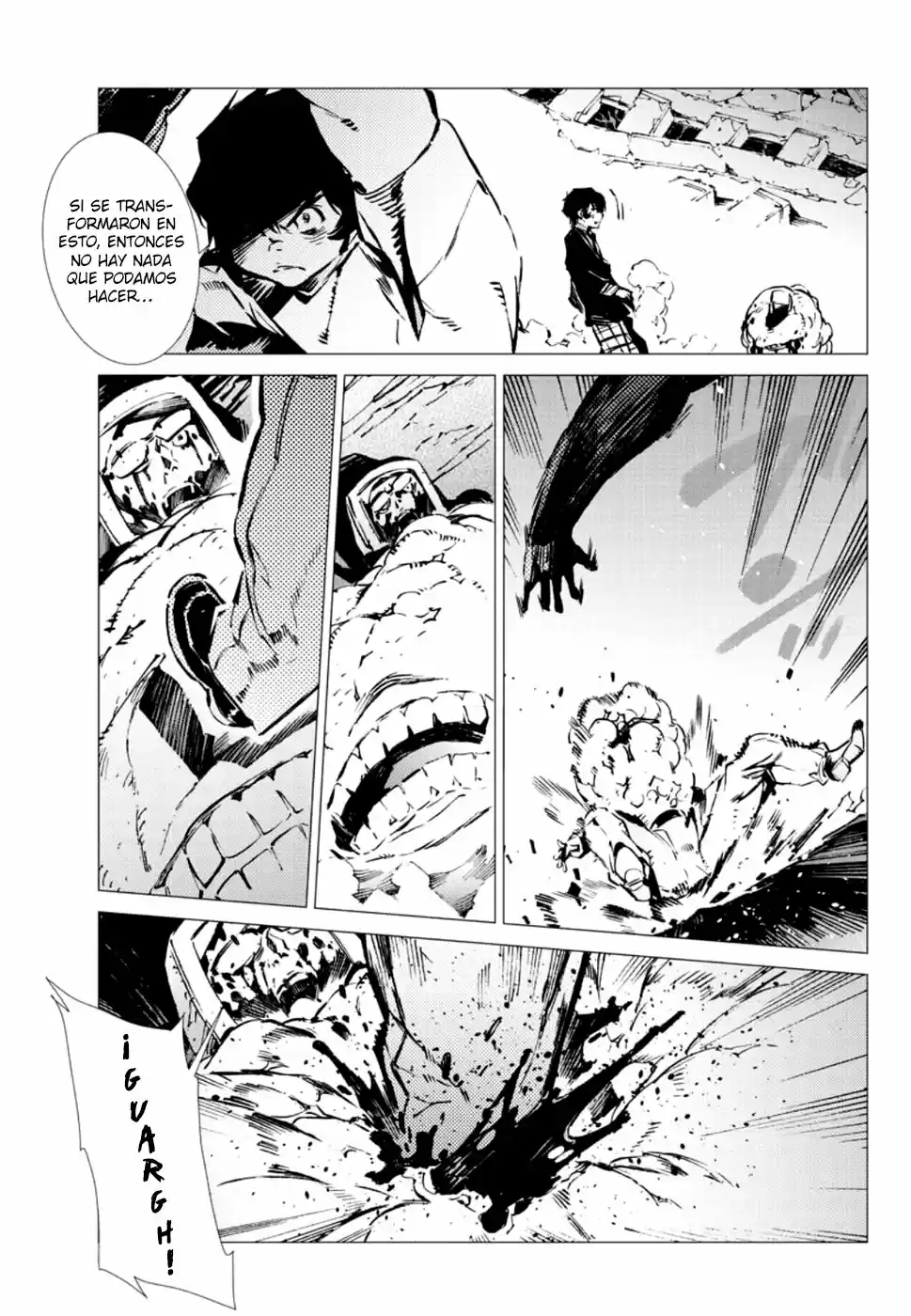 Getter Robo Devolution capítulo 6, página 22