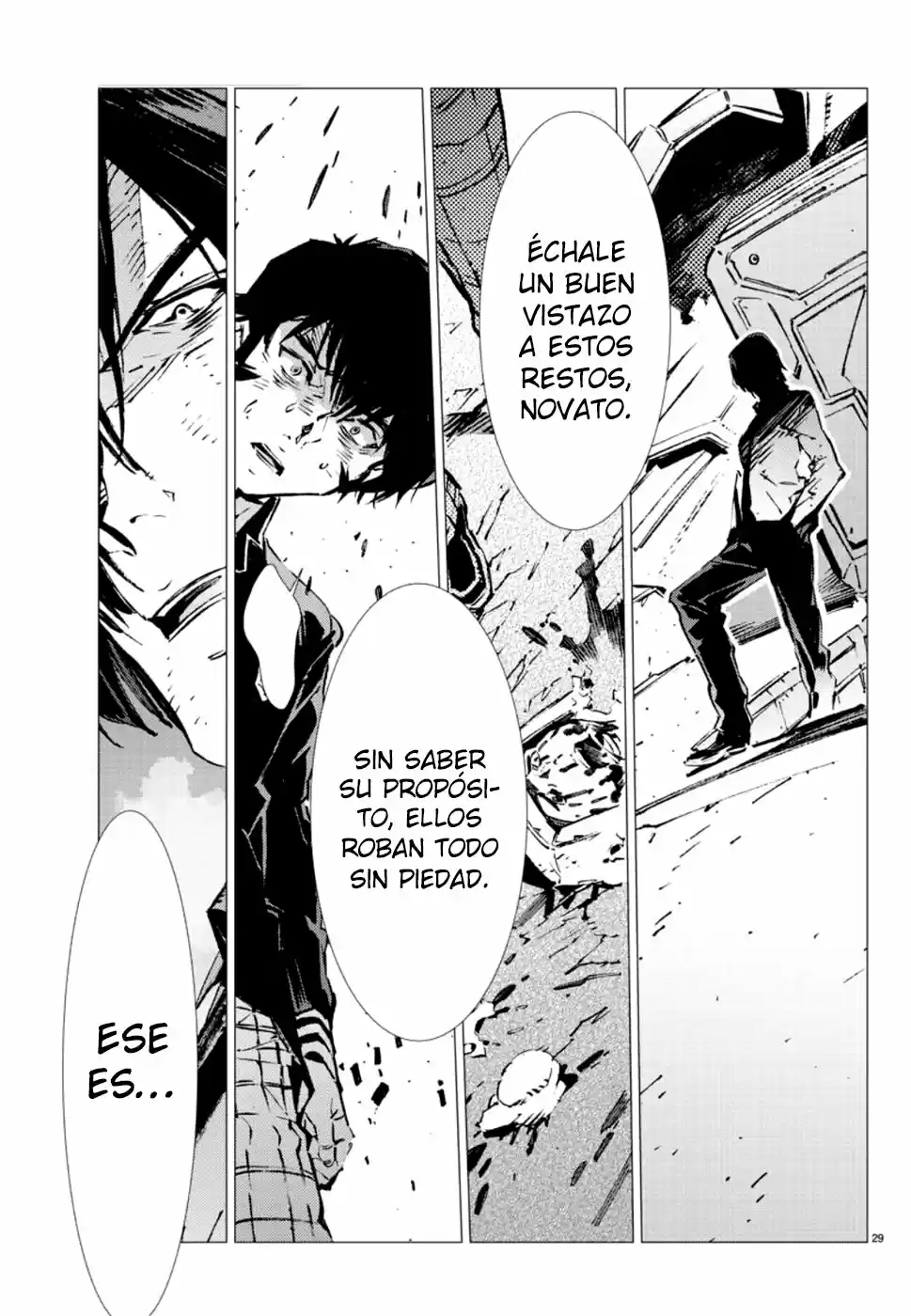 Getter Robo Devolution capítulo 6, página 29
