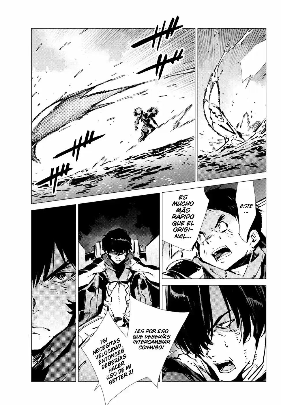 Getter Robo Devolution capítulo 8, página 6