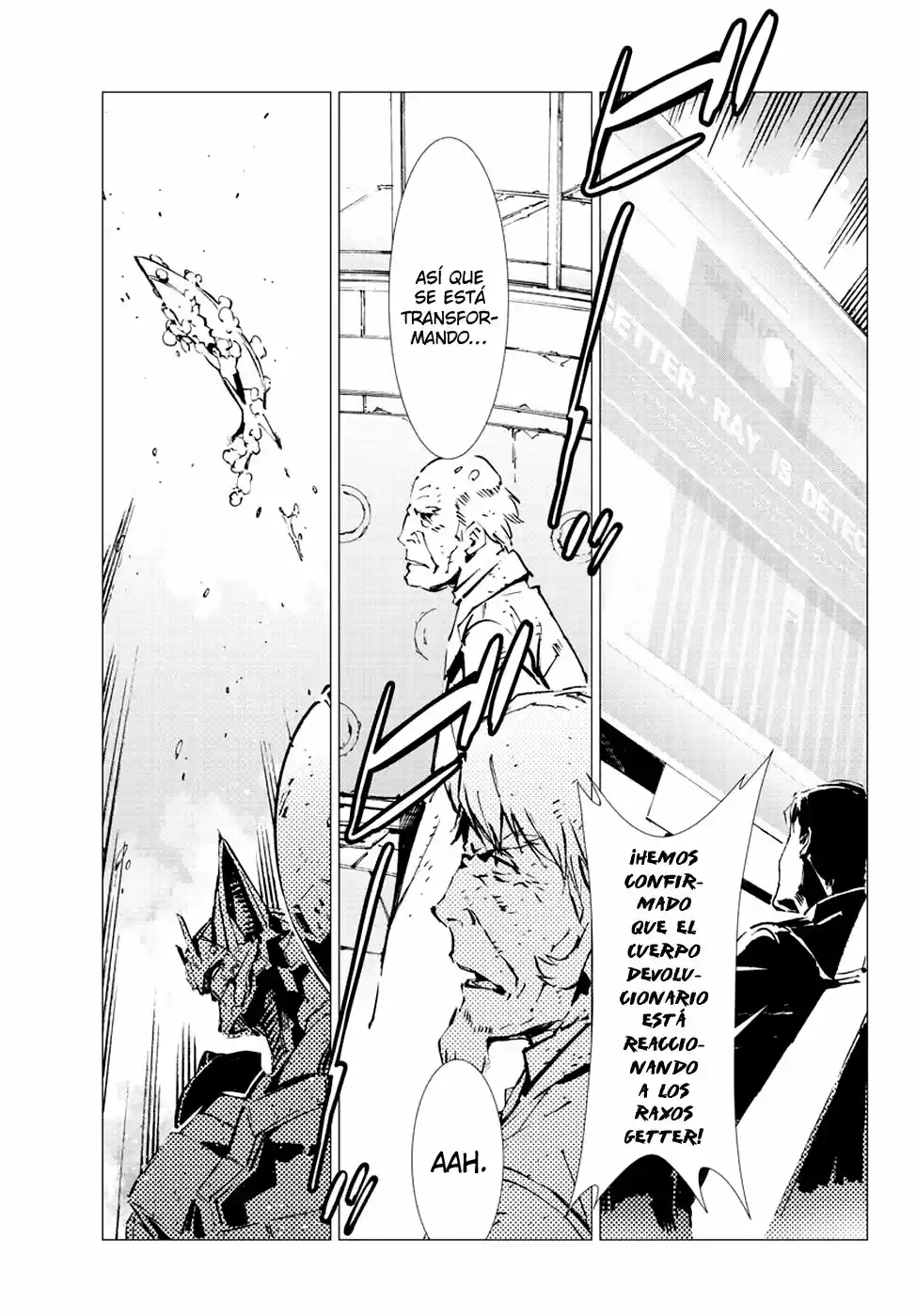 Getter Robo Devolution capítulo 8, página 10