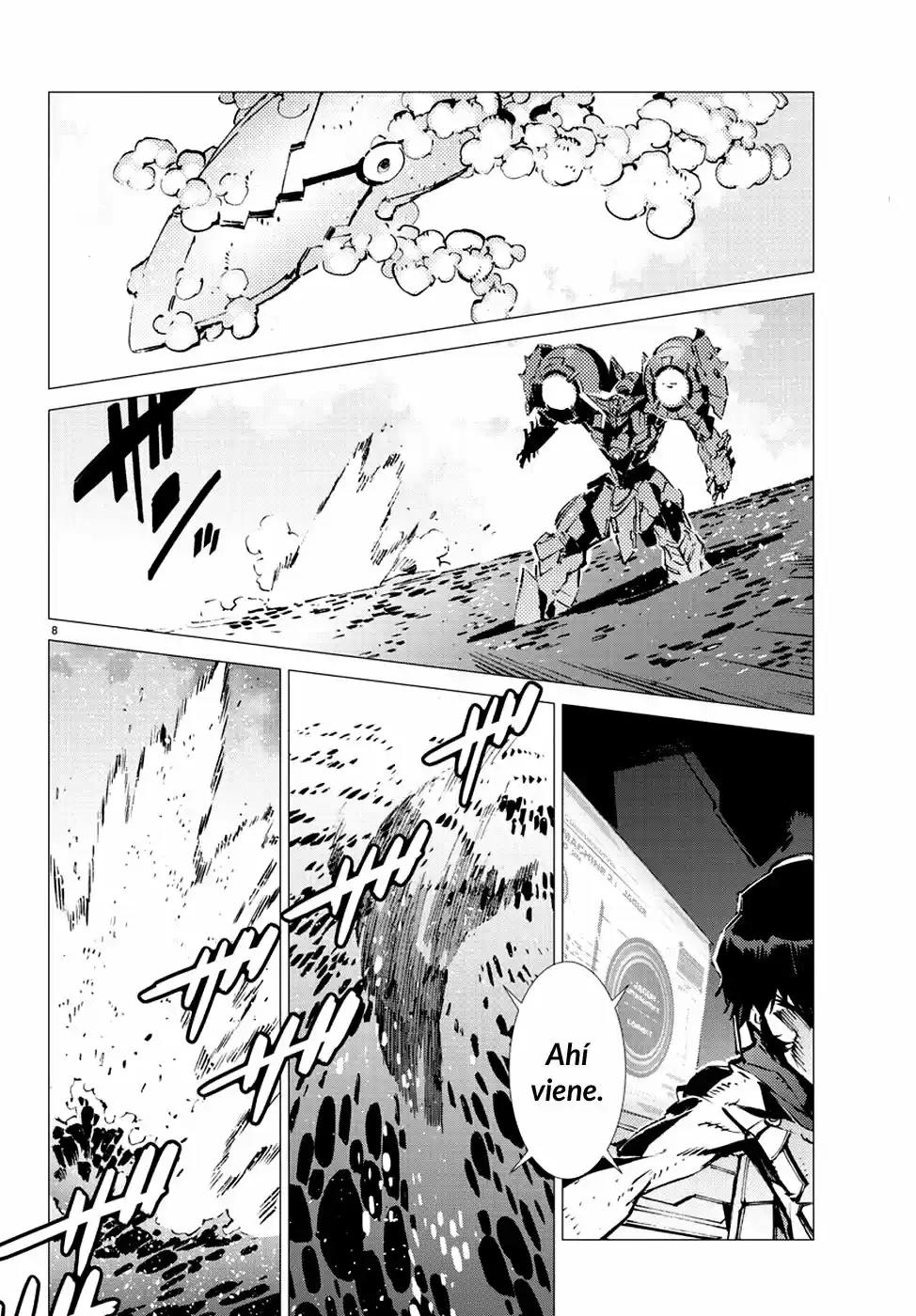 Getter Robo Devolution capítulo 8, página 11