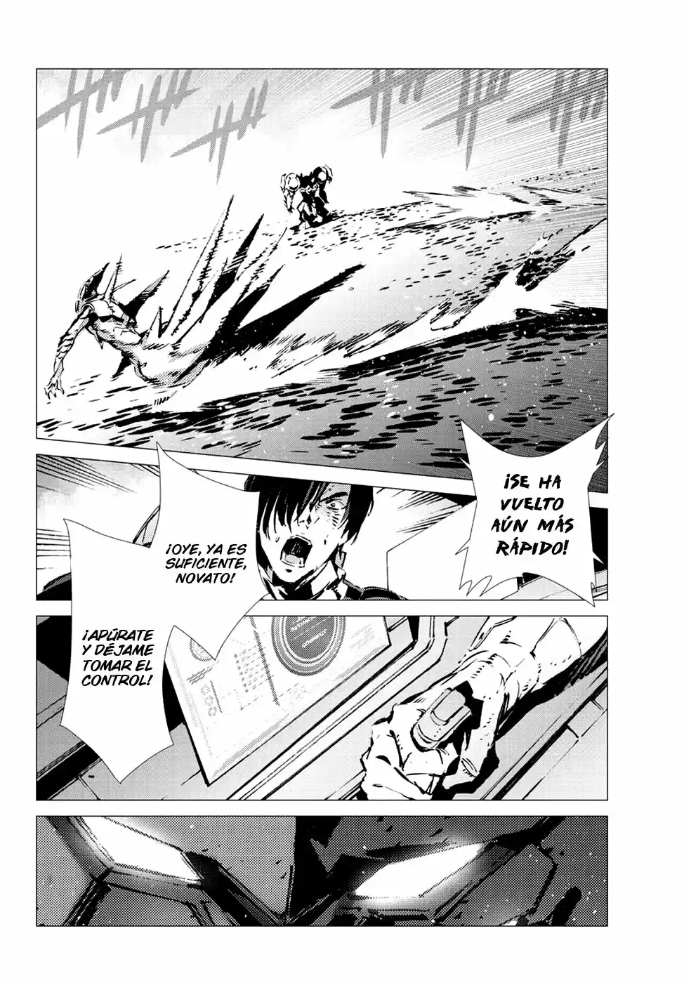 Getter Robo Devolution capítulo 8, página 13