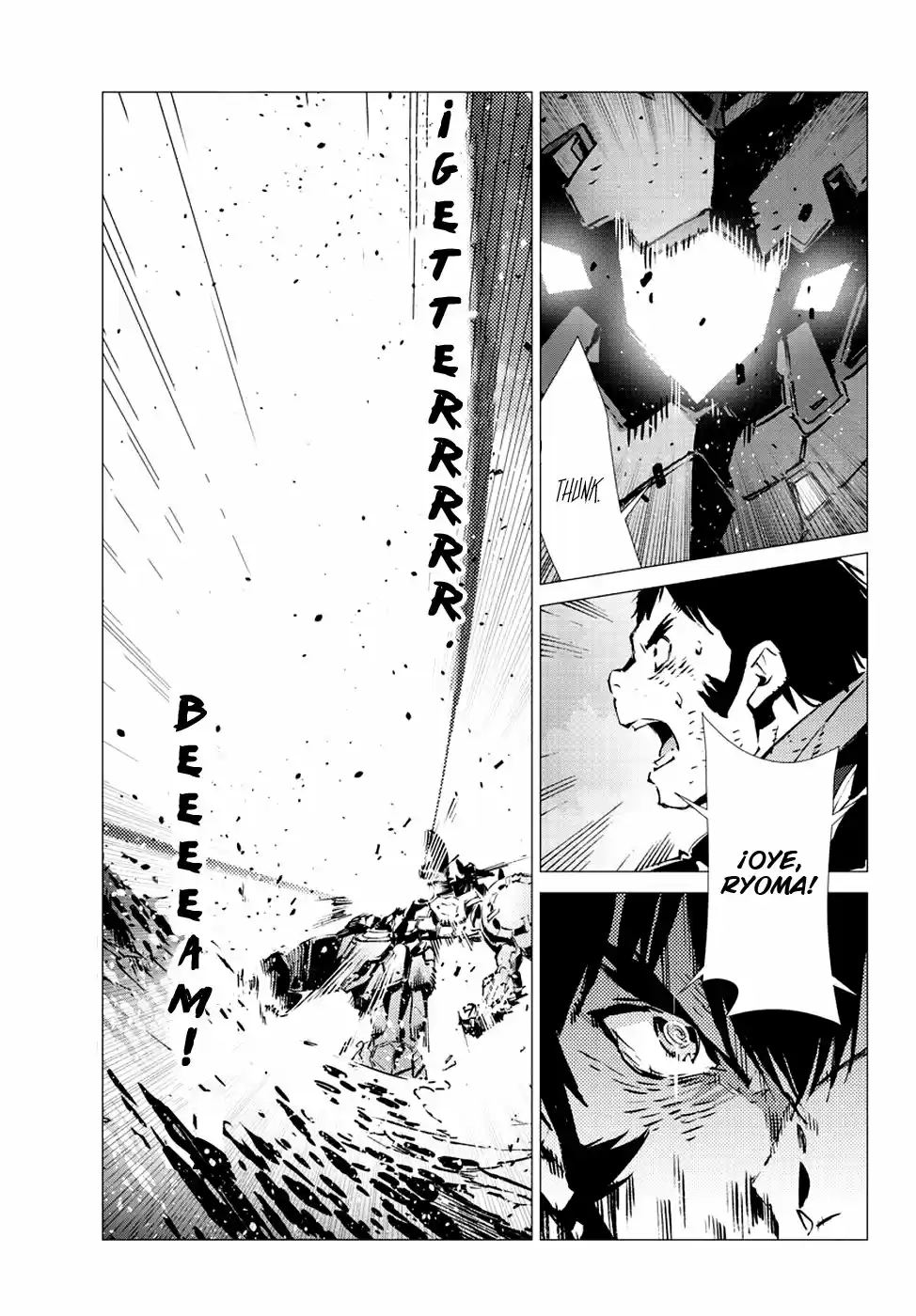 Getter Robo Devolution capítulo 8, página 14