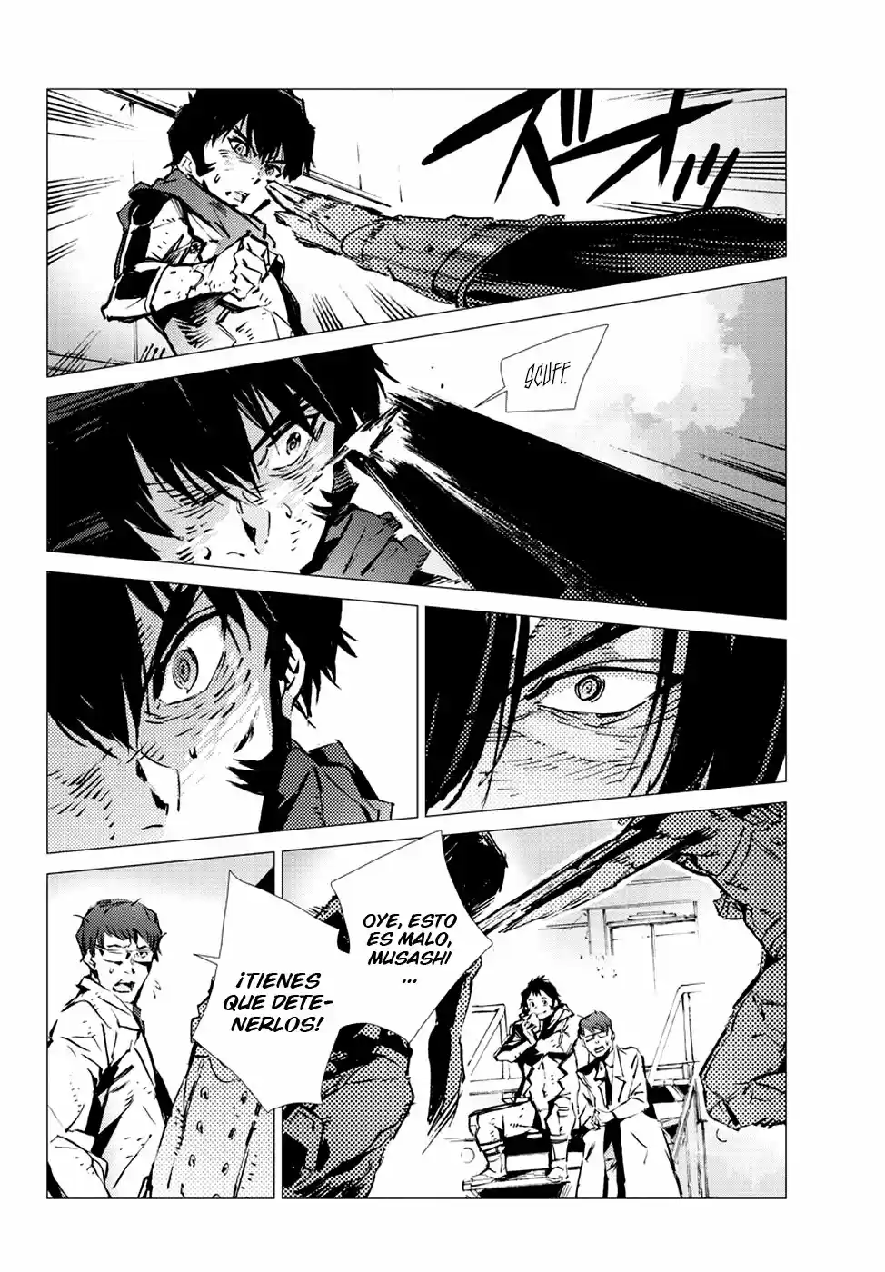Getter Robo Devolution capítulo 8, página 22
