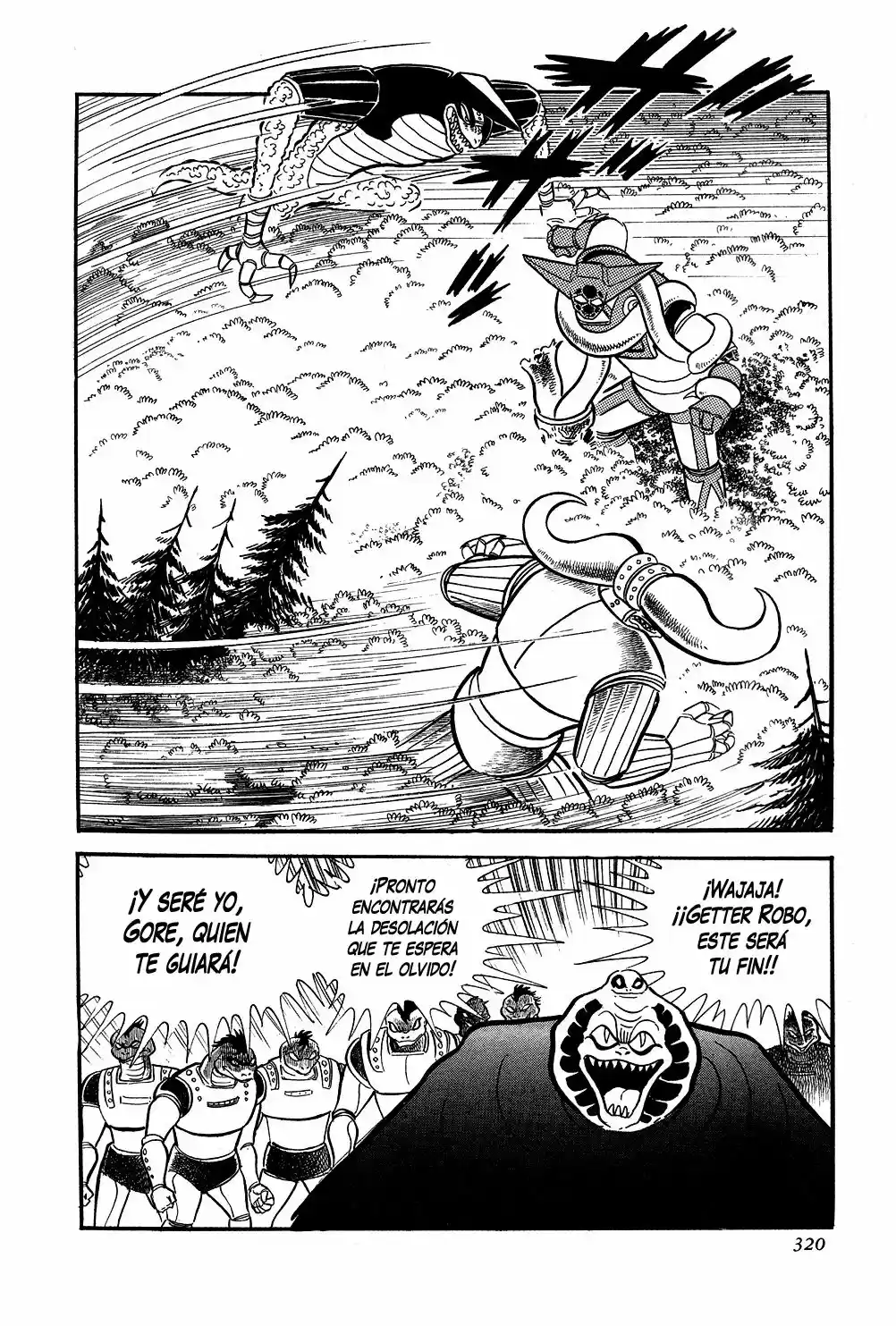Getter Robo capítulo 6.20, página 24
