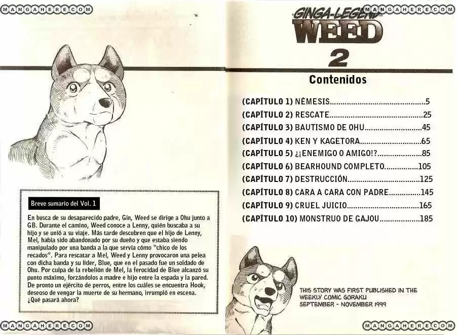 Ginga Densetsu Weed capítulo 12, página 2