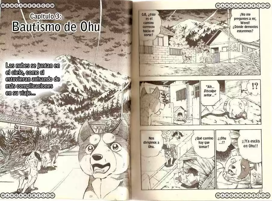 Ginga Densetsu Weed capítulo 14, página 2