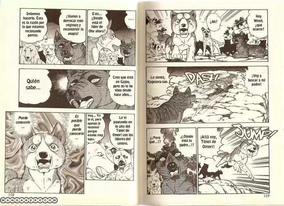 Ginga Densetsu Weed capítulo 17, página 8