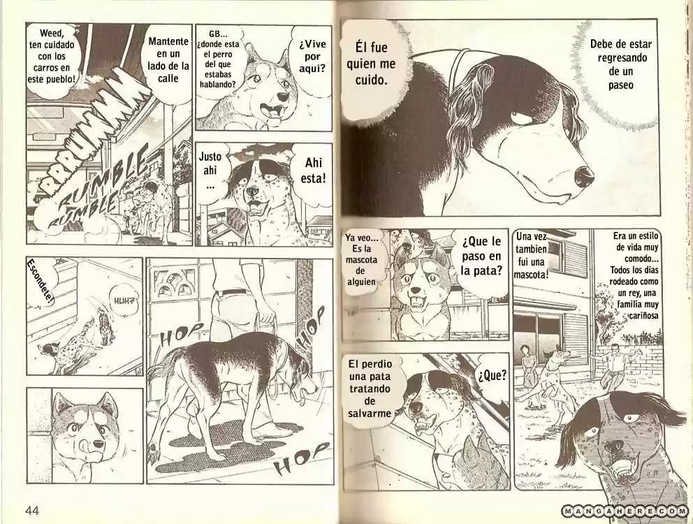 Ginga Densetsu Weed capítulo 2, página 6